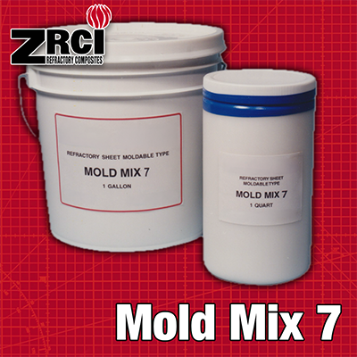 ZRCI Mold Mix 7 내화 몰딩 컴파운드 유리 청동 캐스팅 몰드 분말