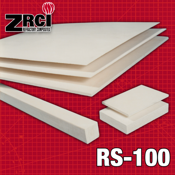 ZRCI RS-100 알루미나 내화 보드 1260도
