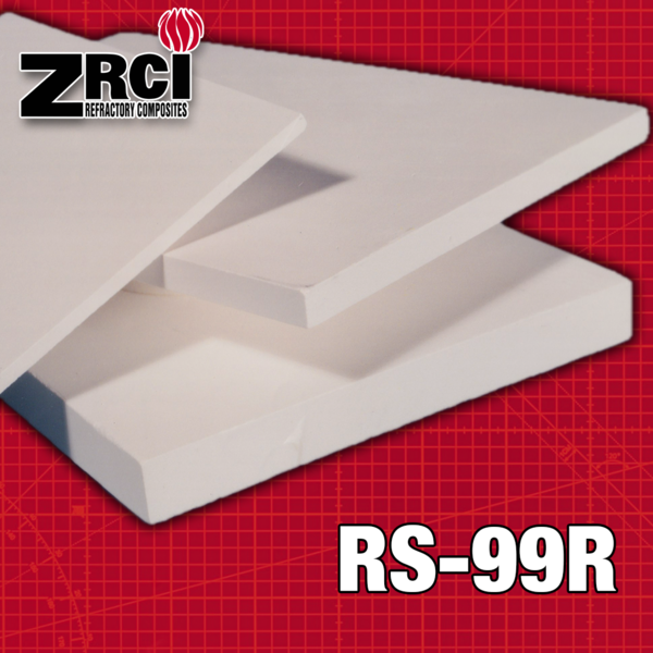 ZRCI RS-99 고순도 알루미나 99% 복합재료 시트 1650도