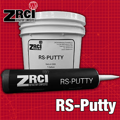 ZRCI RS-PUTTY 고알루미나 내화 퍼티 노 보수 열전대 포팅