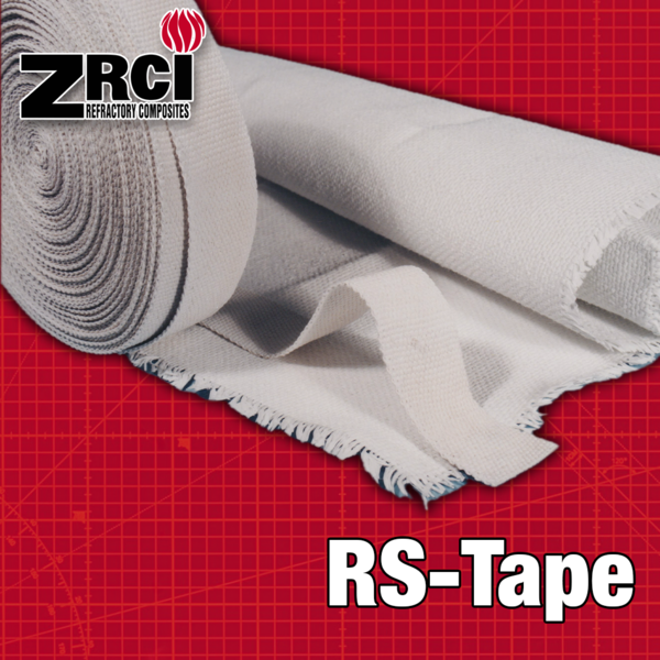 ZRCI RS-Cloth RS-Tape 알루미나 복합재료 직물 테이프 1300도