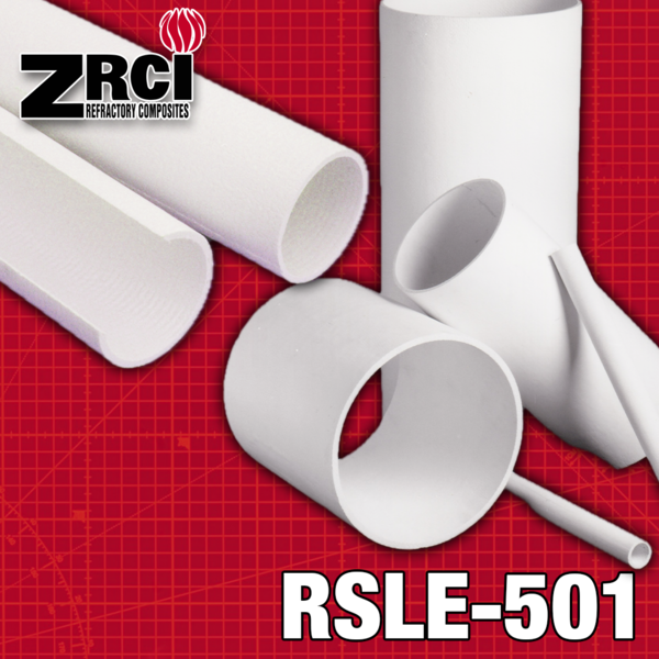 ZRCI RSLE-501 실리카 내화 실린더 1200도