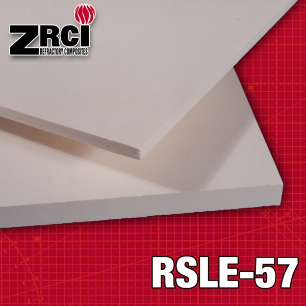 ZRCI RSLE-57 실리카 내화 보드 1200도