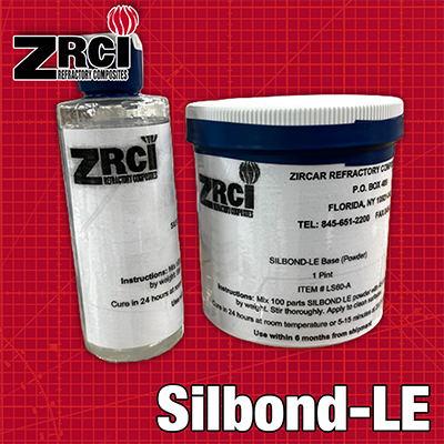 ZRCI SILBOND LE 저팽창 실리카 접착제 석영 세라믹 유리 접합