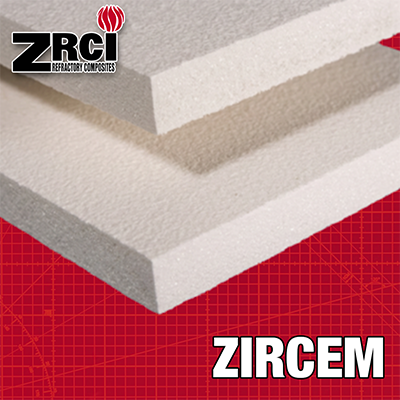 ZRCI ZIRCEM-6 ZIRCEM-11 내화 시멘트 보드 규산칼슘